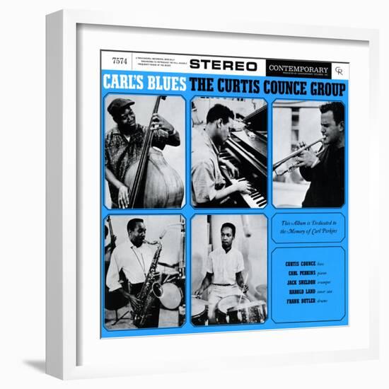 Curtis Counce Group - Carl's Blues-null-Framed Art Print