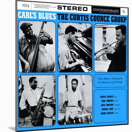Curtis Counce Group - Carl's Blues-null-Mounted Art Print