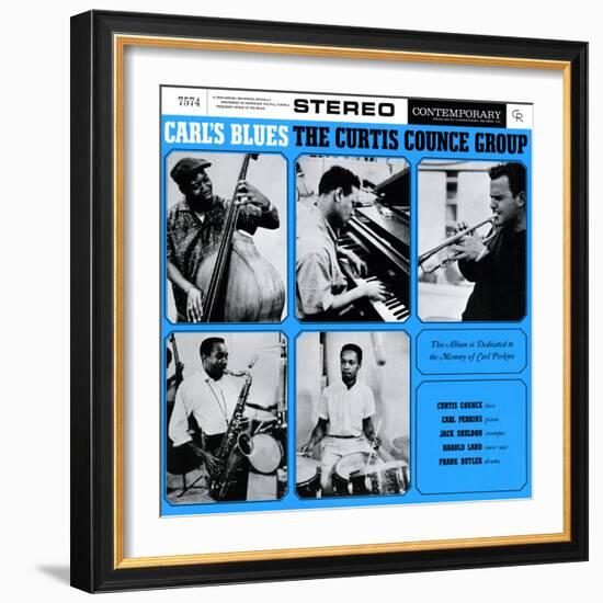 Curtis Counce Group - Carl's Blues-null-Framed Art Print