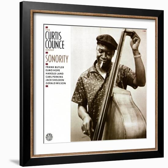 Curtis Counce Group - Sonority-null-Framed Art Print