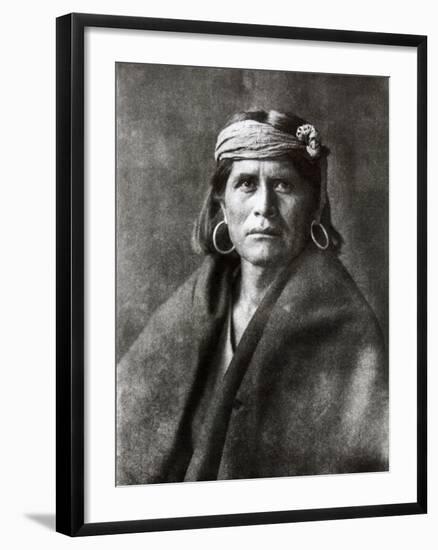 Curtis:  Hopi Native American-Edward S. Curtis-Framed Photographic Print