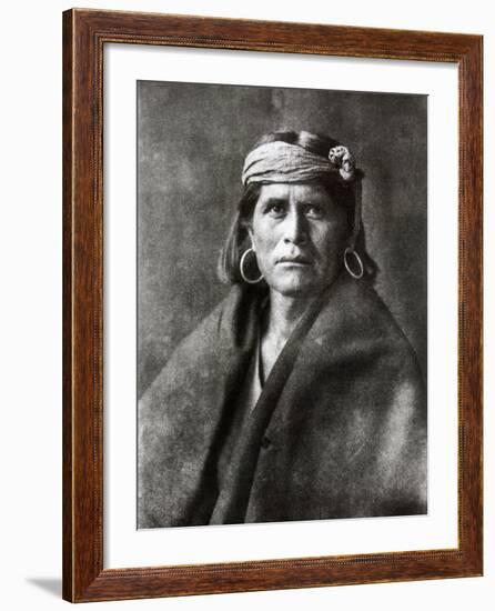 Curtis:  Hopi Native American-Edward S. Curtis-Framed Photographic Print