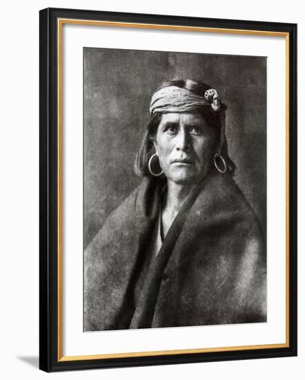 Curtis:  Hopi Native American-Edward S. Curtis-Framed Photographic Print