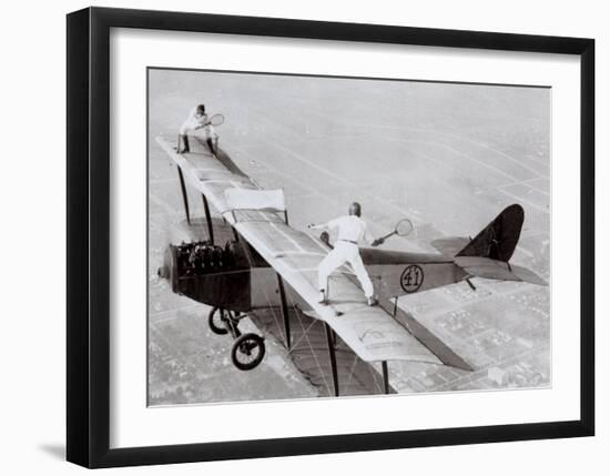 Curtiss Jenny-null-Framed Art Print