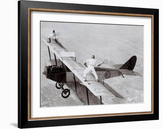 Curtiss Jenny-null-Framed Art Print