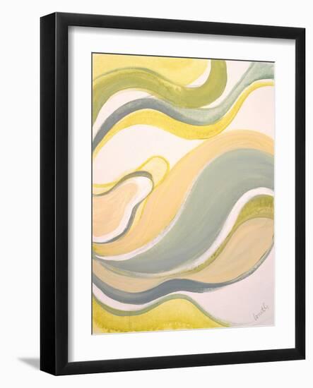 Curve Linear I-Lanie Loreth-Framed Art Print