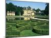 Curved Hedges in Formal Gardens, Schloss Hellbrunn, Near Salzburg, Austria-Ken Gillham-Mounted Photographic Print