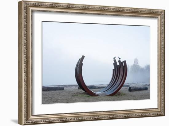 Curved Sculpture-Sharon Wish-Framed Photographic Print