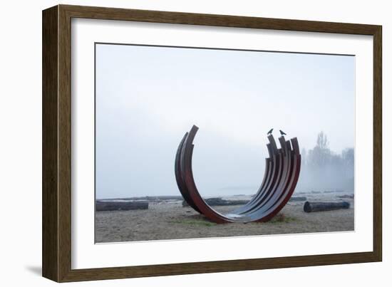 Curved Sculpture-Sharon Wish-Framed Photographic Print