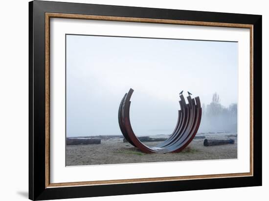 Curved Sculpture-Sharon Wish-Framed Photographic Print