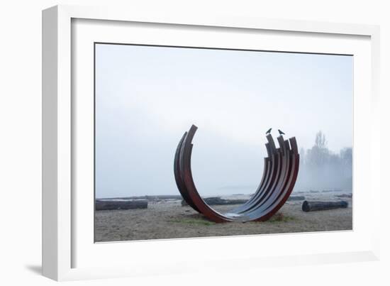 Curved Sculpture-Sharon Wish-Framed Photographic Print