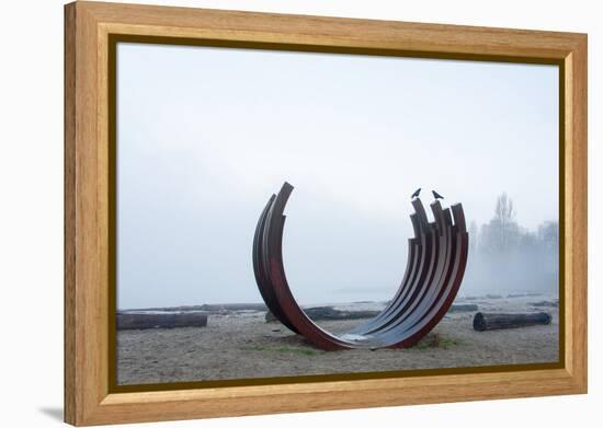 Curved Sculpture-Sharon Wish-Framed Premier Image Canvas