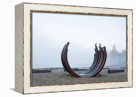 Curved Sculpture-Sharon Wish-Framed Premier Image Canvas