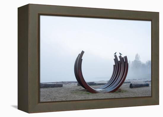 Curved Sculpture-Sharon Wish-Framed Premier Image Canvas