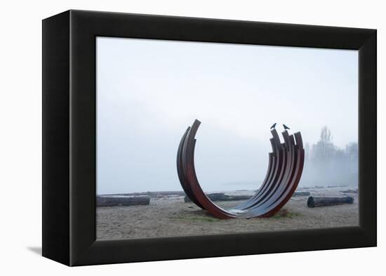 Curved Sculpture-Sharon Wish-Framed Premier Image Canvas