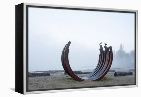 Curved Sculpture-Sharon Wish-Framed Premier Image Canvas