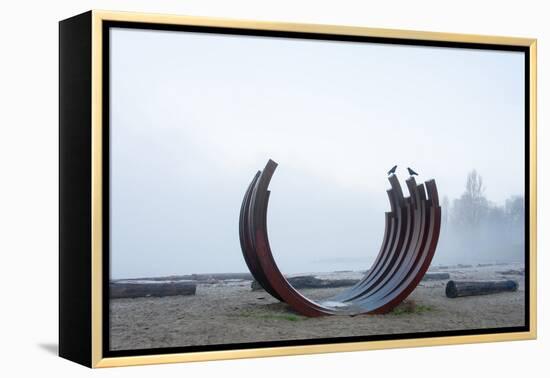 Curved Sculpture-Sharon Wish-Framed Premier Image Canvas