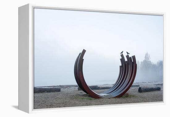 Curved Sculpture-Sharon Wish-Framed Premier Image Canvas