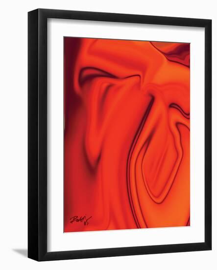 Curves 2-Rabi Khan-Framed Art Print