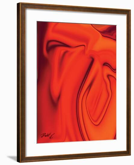 Curves 2-Rabi Khan-Framed Art Print