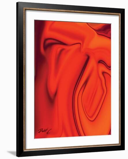 Curves 2-Rabi Khan-Framed Art Print