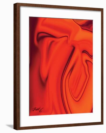 Curves 2-Rabi Khan-Framed Art Print