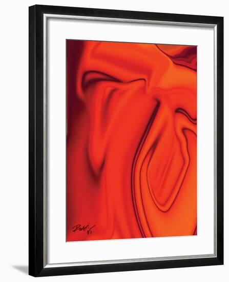 Curves 2-Rabi Khan-Framed Art Print