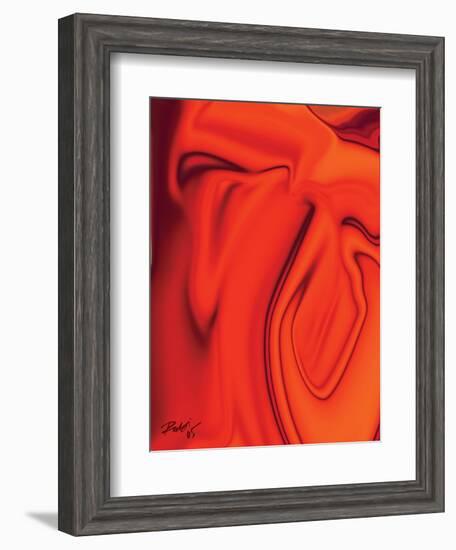 Curves 2-Rabi Khan-Framed Art Print