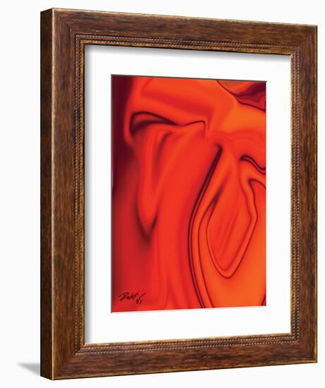 Curves 2-Rabi Khan-Framed Art Print