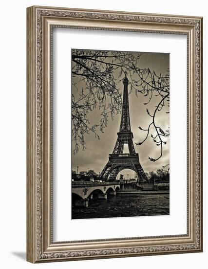 Curves of Eiffel-Sabri Irmak-Framed Art Print