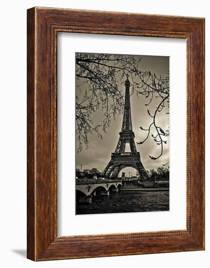 Curves of Eiffel-Sabri Irmak-Framed Art Print