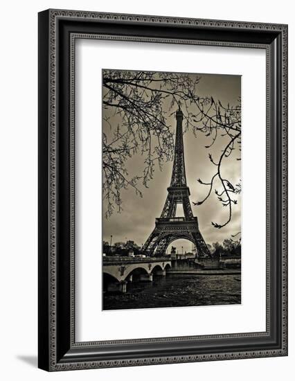 Curves of Eiffel-Sabri Irmak-Framed Art Print