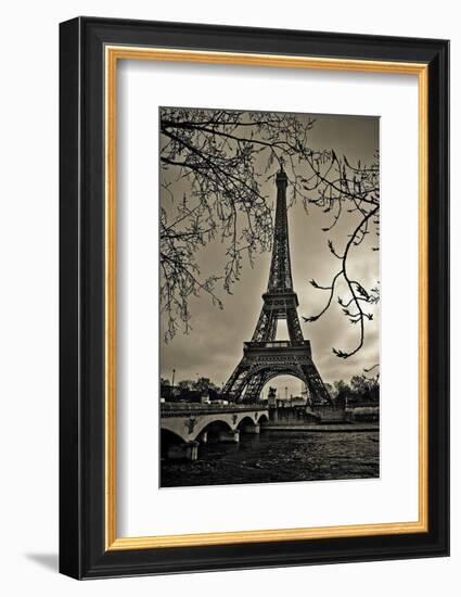 Curves of Eiffel-Sabri Irmak-Framed Art Print