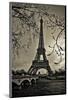 Curves of Eiffel-Sabri Irmak-Mounted Art Print