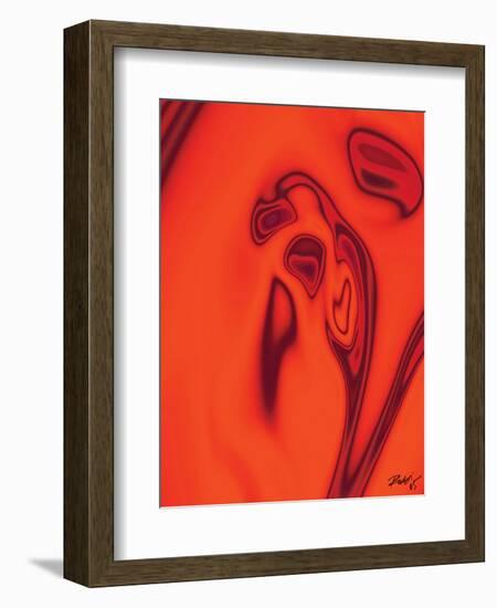 Curves-Rabi Khan-Framed Art Print