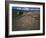 Curvilinear Abstract-Style Petroglyphs and Eastern Sierra Mountains, Bishop, California, Usa-Dennis Flaherty-Framed Photographic Print