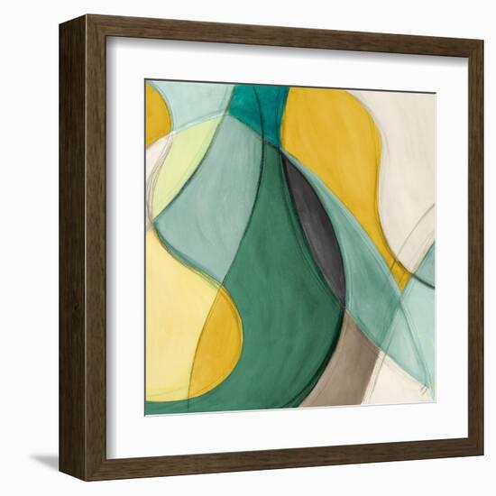 Curving Color Square II-Lanie Loreth-Framed Art Print