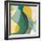 Curving Color Square II-Lanie Loreth-Framed Art Print