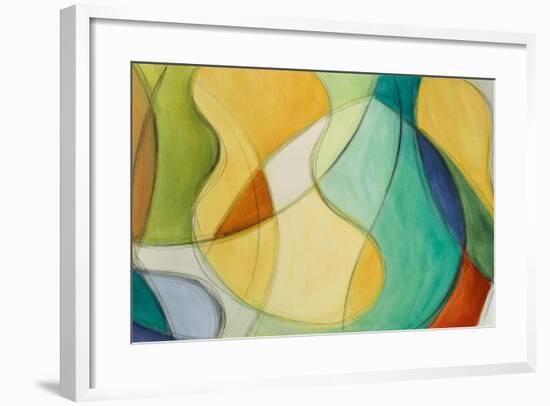 Curving Color-Lanie Loreth-Framed Art Print