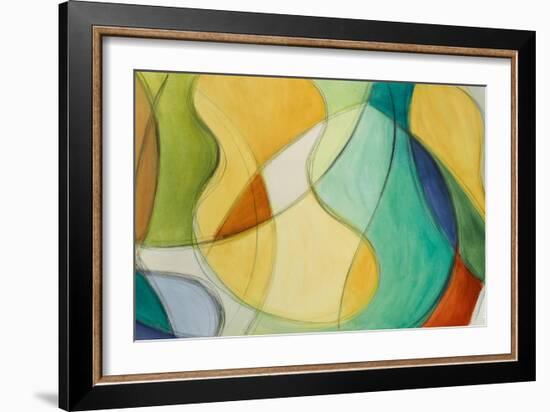 Curving Color-Lanie Loreth-Framed Premium Giclee Print