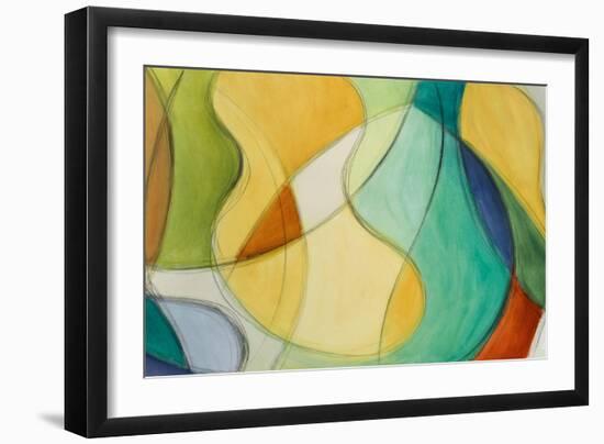 Curving Color-Lanie Loreth-Framed Art Print