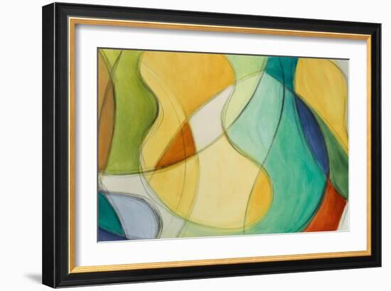 Curving Color-Lanie Loreth-Framed Art Print