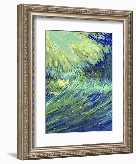 Curving Underwater-Margaret Juul-Framed Art Print