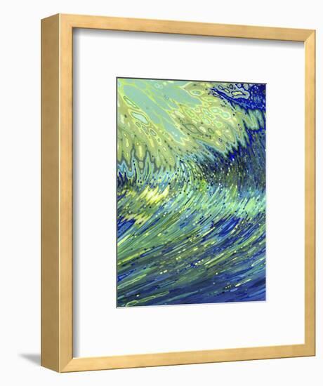 Curving Underwater-Margaret Juul-Framed Art Print