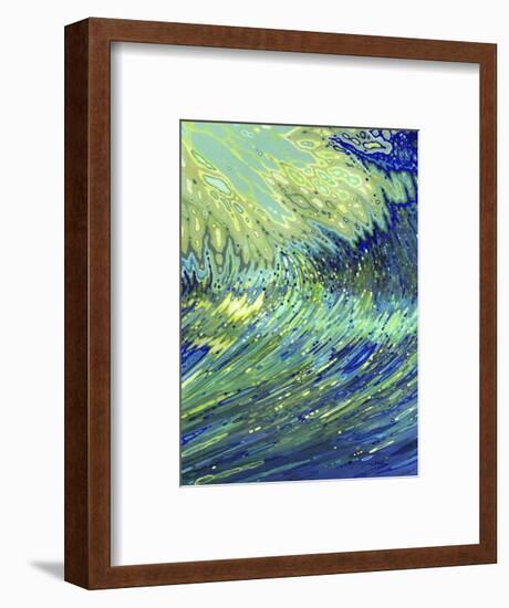 Curving Underwater-Margaret Juul-Framed Art Print