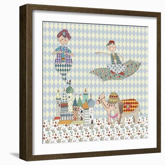 Cushion Aladdin-Effie Zafiropoulou-Framed Giclee Print