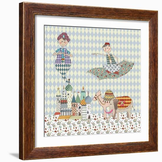 Cushion Aladdin-Effie Zafiropoulou-Framed Giclee Print