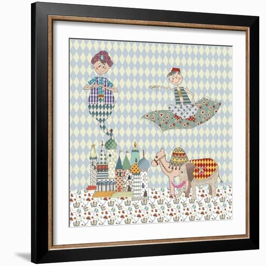 Cushion Aladdin-Effie Zafiropoulou-Framed Giclee Print