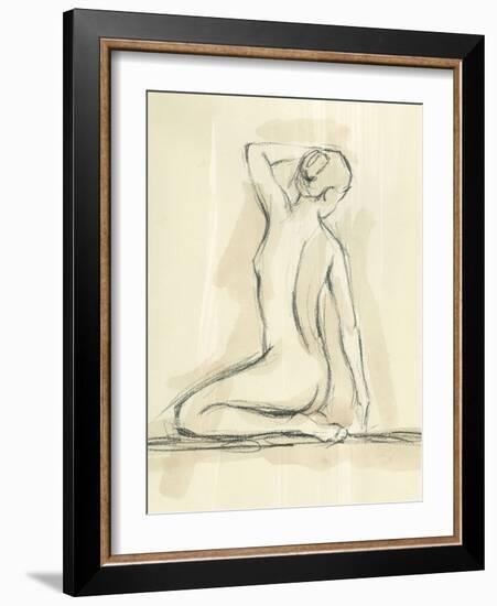 Cust Neutral Figure Study IV (STR)-Ethan Harper-Framed Art Print