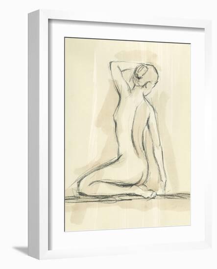 Cust Neutral Figure Study IV (STR)-Ethan Harper-Framed Art Print